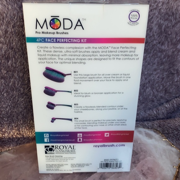 MODA 4 pc Face Perfecting Kit - Picture 2 of 2